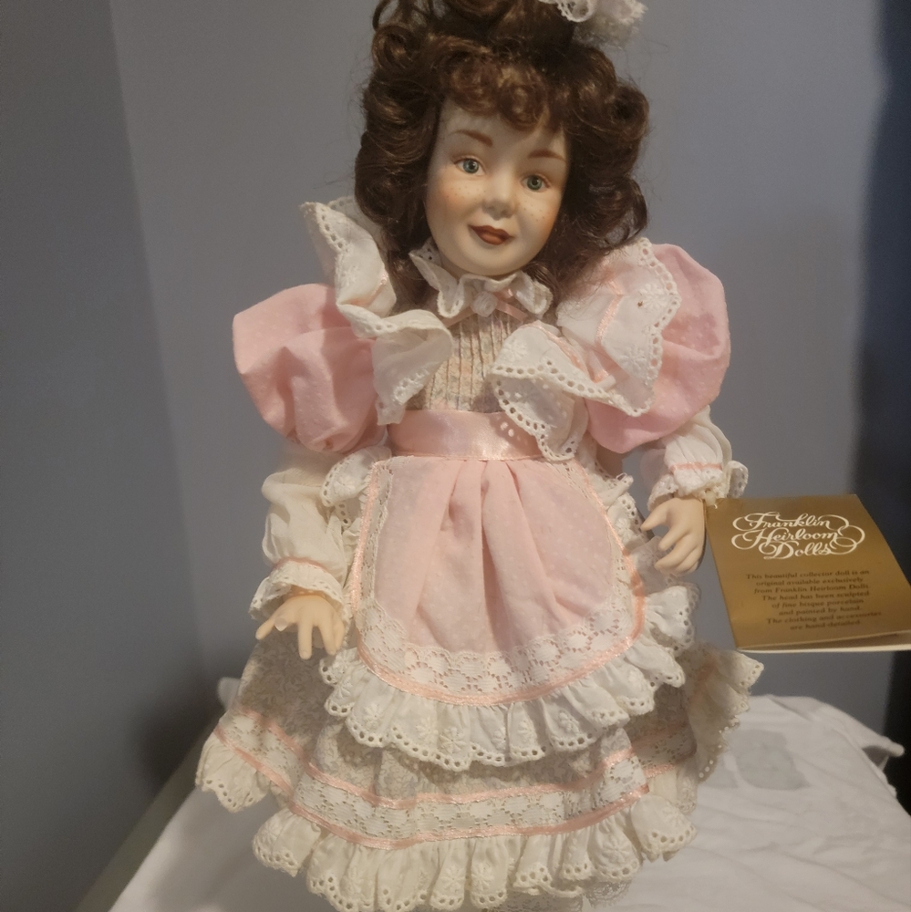 Pink Porcelain Doll